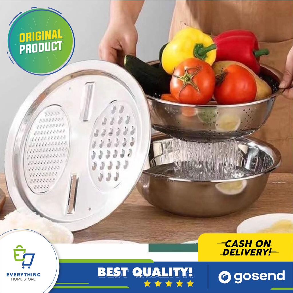 Multifunctional Happie Cutter / Potong & Cuci Sayuran Jadi Praktis EHS