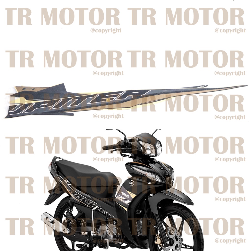 Stiker Motor Jupiter Z1 2021 Sticker Striping Lis Full Set Motor