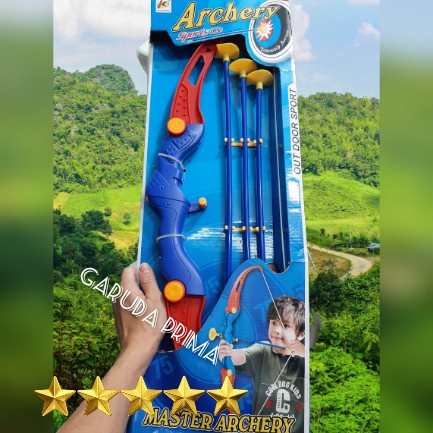 mainan panahan anak master archery