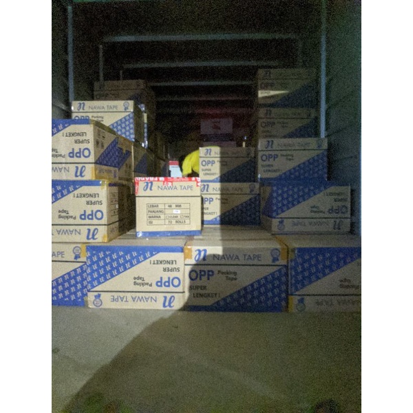 Lakban Unboxing Fragile 45x90 yard Nawa Tape