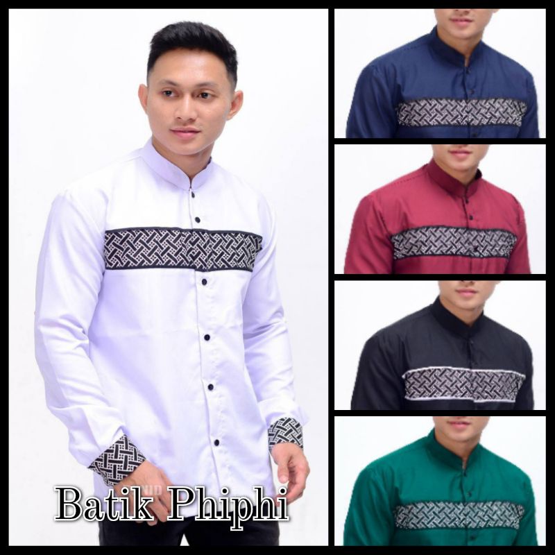 Baju Muslim Pria Terlaris/Baju Koko Terbaru Size M, L, XL ( ORIGINAL )