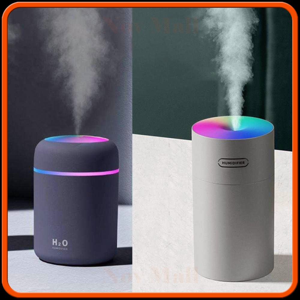 Air Humidifier Mobil Aromatherapy Oil Diffuser LED Light 270ml AM760