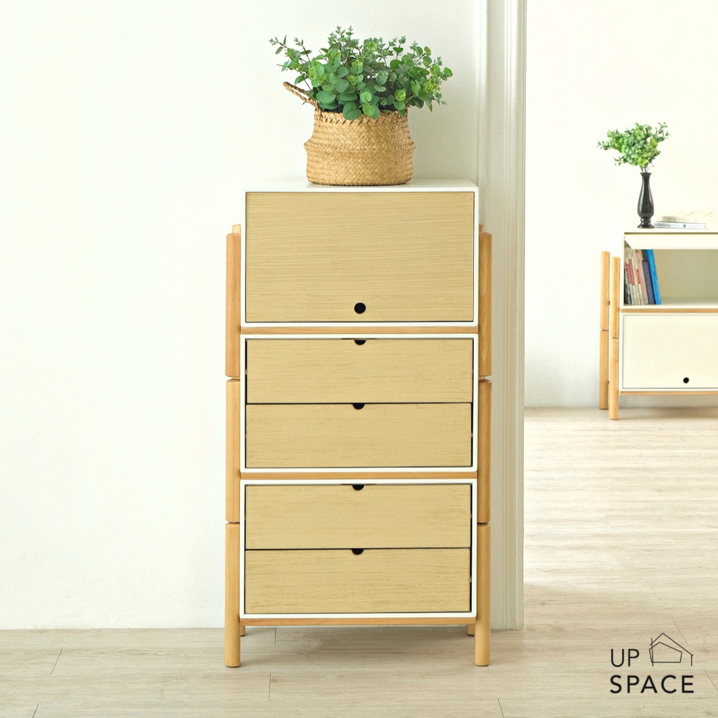 Jual Up Space Rego Set 1x3 / Chest Drawer / Buffet Tinggi / Lemari