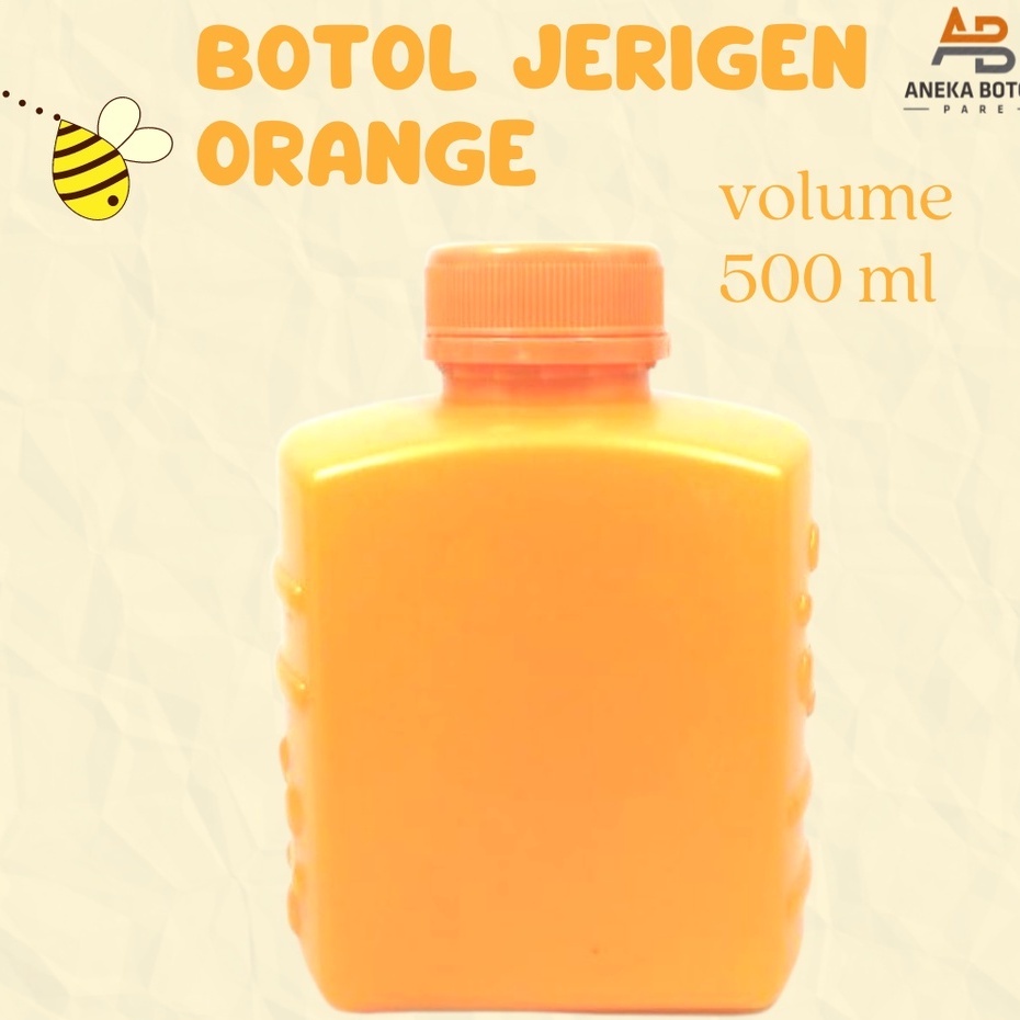 Jerigen 500ml Orange  | Jerigen Natural |  Jerigen Tawon 500ml Orange