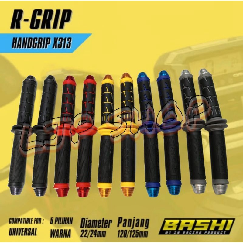 GRIP BASHI HANDFAT BASHI PLUS JALU STANG RACING ORIGINAL X303 DAN 313 QUALITY