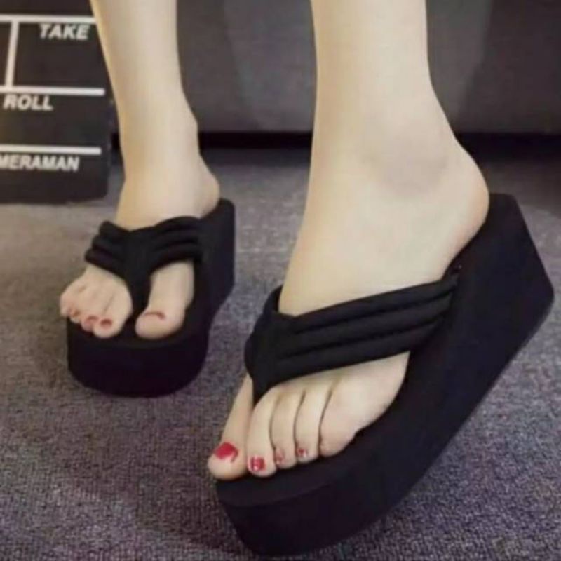 SENDAL JEPIT WEDGES WANITA ANDIN.01