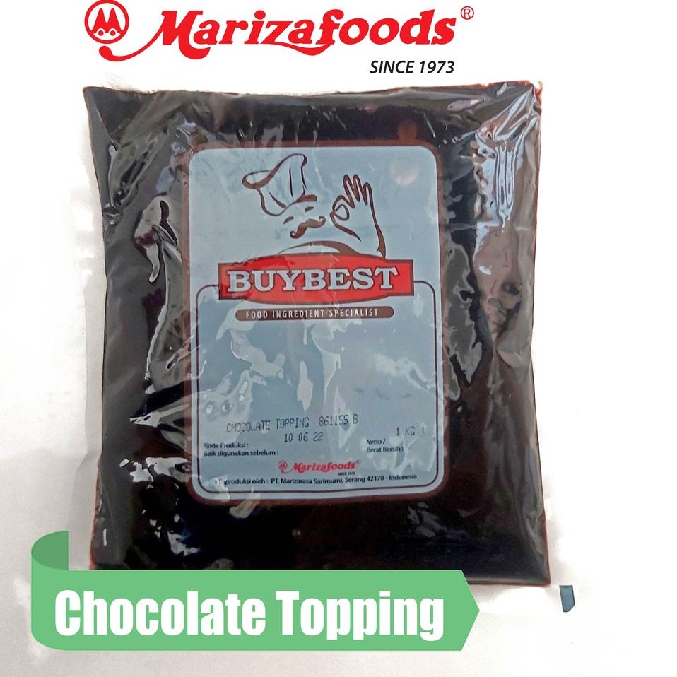 

TERLARIS Topping Mariza 1kg Chocolate / Saus cokelat / Sauce Chocolate buruan