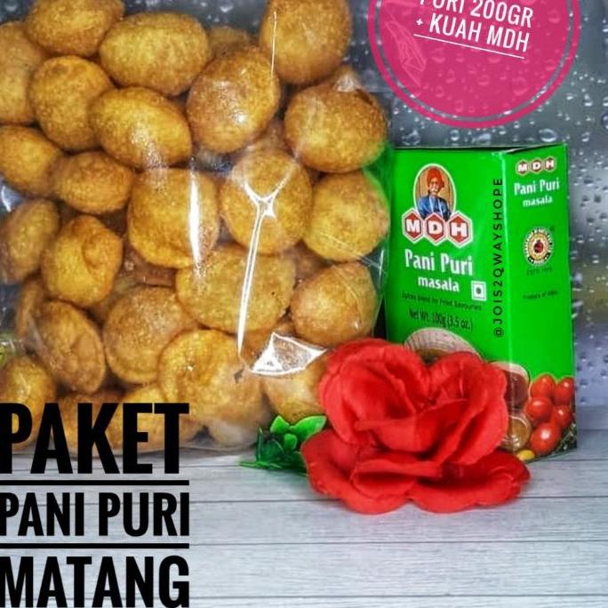 

BISA ✨COD✨ Makanan India Paket Pani Puri / Makanan Import !