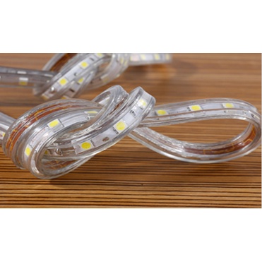 LAMPU SELANG STRIP LED OUTDOOR 220V MATA BESAR 5050