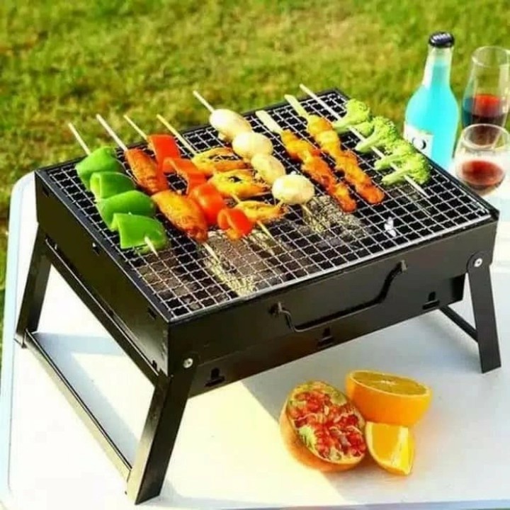 Panggangan Sate Portable Barbeque LGI Alat Pemanggang Arang Sate BBQ