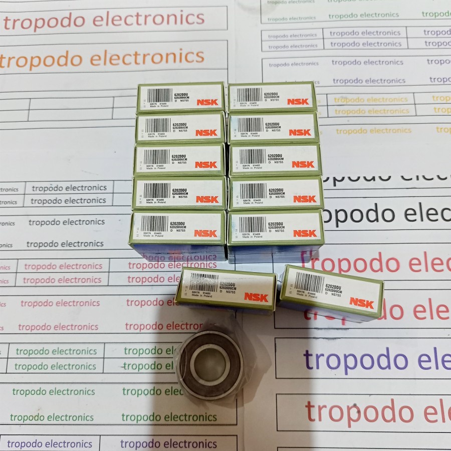Ball bearing 6202 2RS / 6202 DDU merk NSK