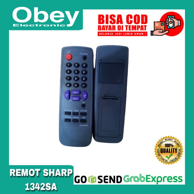 REMOT TV SHARP TABUNG GA-1342SA