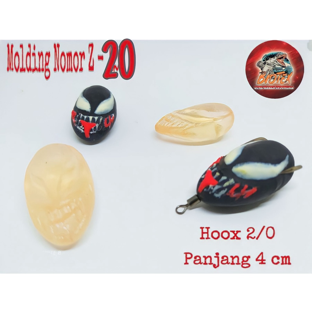 Molding Soft Frog 3D Z-20 Ukuran 4 cm