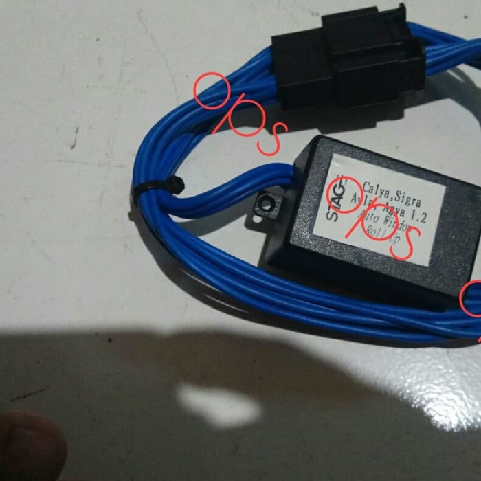 MODUL AUTO UP WINDOW CALYA/SIGRA/AGYA/ALYA/POWER WINDOW AUTOMATIS .