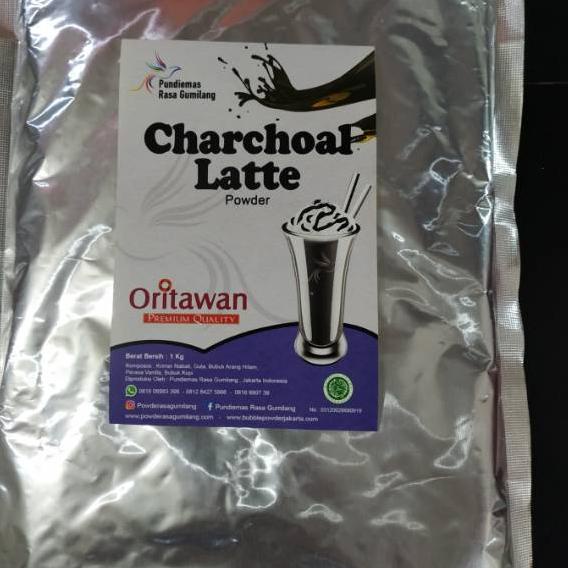 

✨ Charcoal Latte Powder gas !!