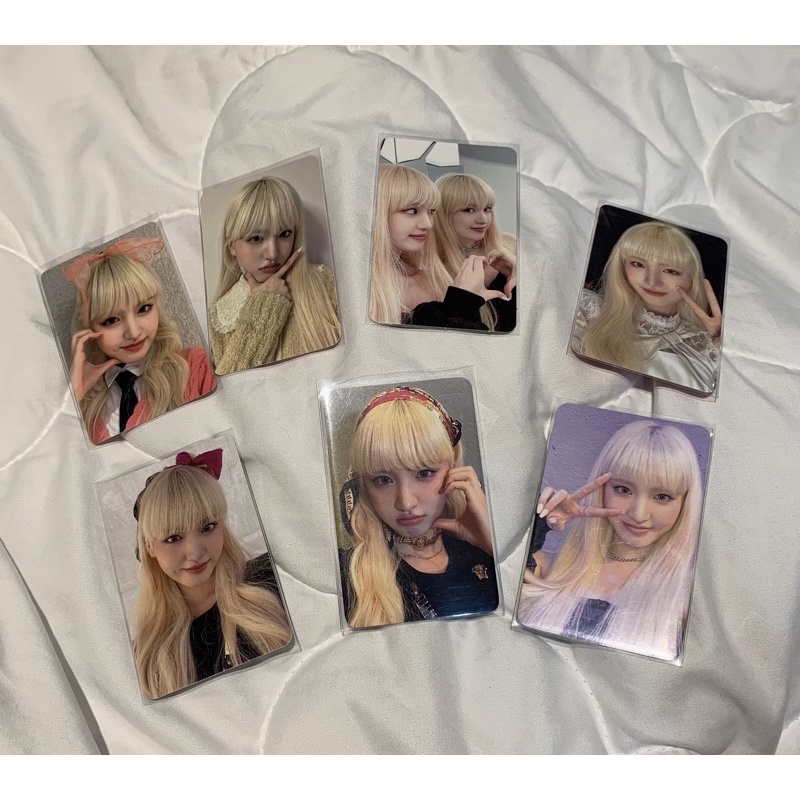 photocard pc ive liz withdrama wd pita pink soundwave sw r2 rajut ssq mirror selca makestar ms r1 kt