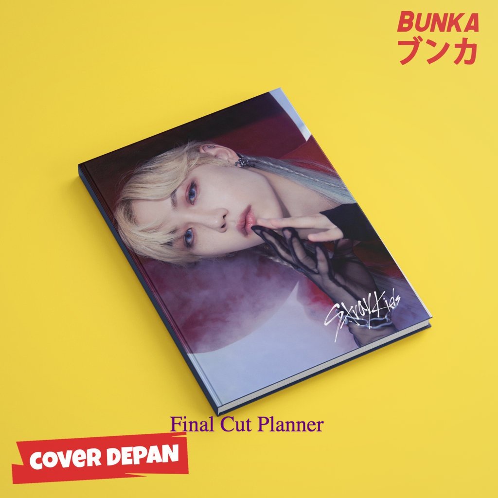

Notebook KPOP Stray Kids Easy Felix Hardcover A5 Buku Tulis Catatan Notes Agenda Planner Jurnal planner