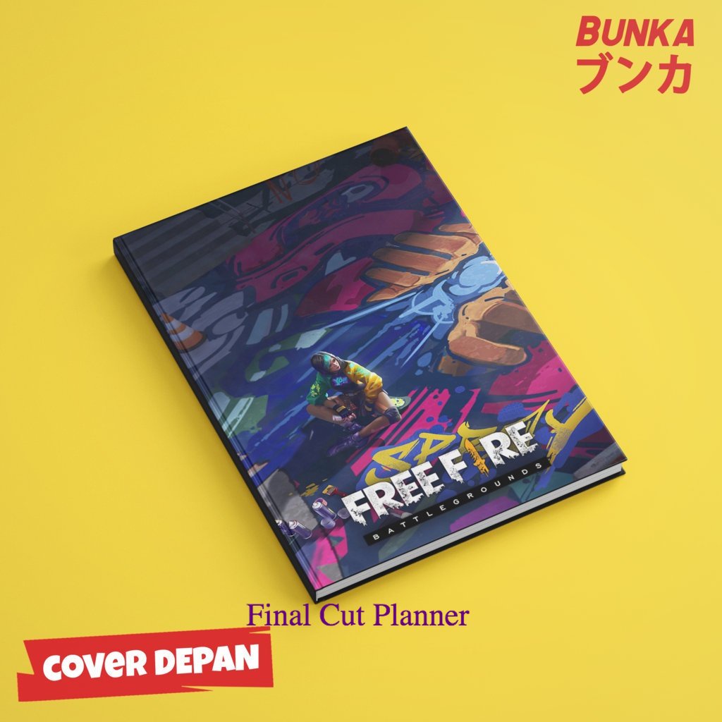 

Notebook Free Fire Steffie Hardcover A5 Buku Tulis Catatan Notes Agenda Planner Jurnal .