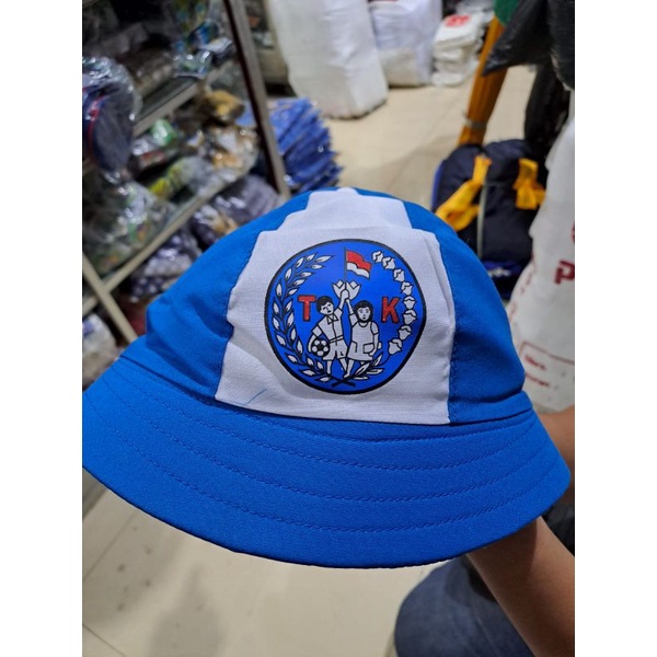 Topi TK Perempuan Sablon