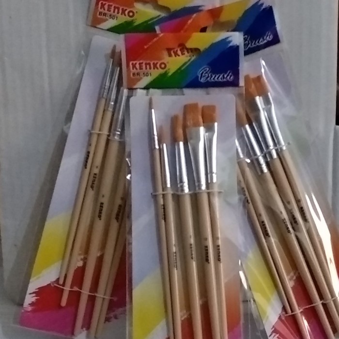 

Produk Kuas Lukis Murah Lembut Bahan Nilon Untuk Dekor Kaligrafi Calligraphy Sale!!!