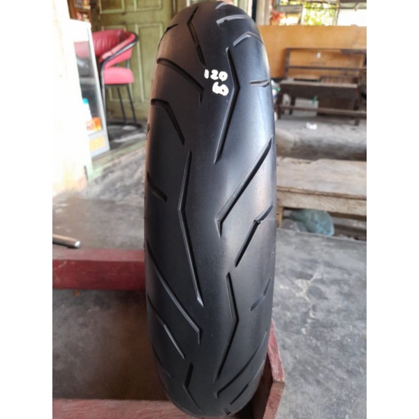 ban bekas limbah moge Pirelli Diablo Rosso 2 ukuran 120 60 ring 17