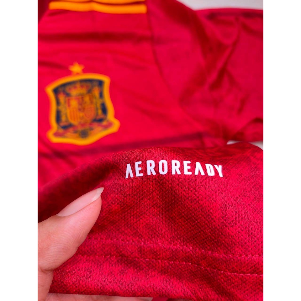 Jersey Baju Bola Spanyol Home EU 2021 Spain Grade Ori