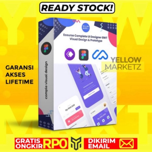 COMPLETE UI DESIGNER - Desain Visual Prototype