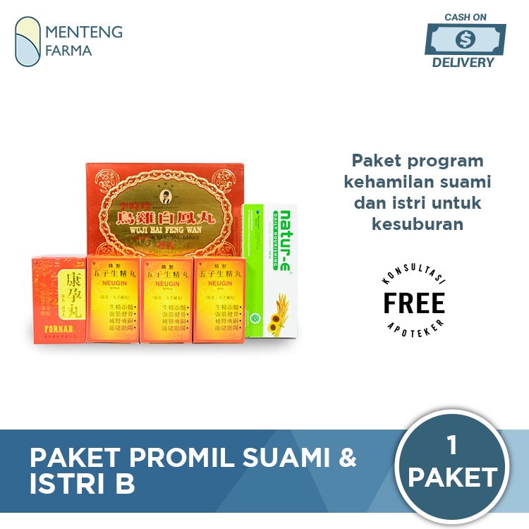 Paket Promil Suami &amp; Istri B - Paket Program Hamil Dan Kesuburan