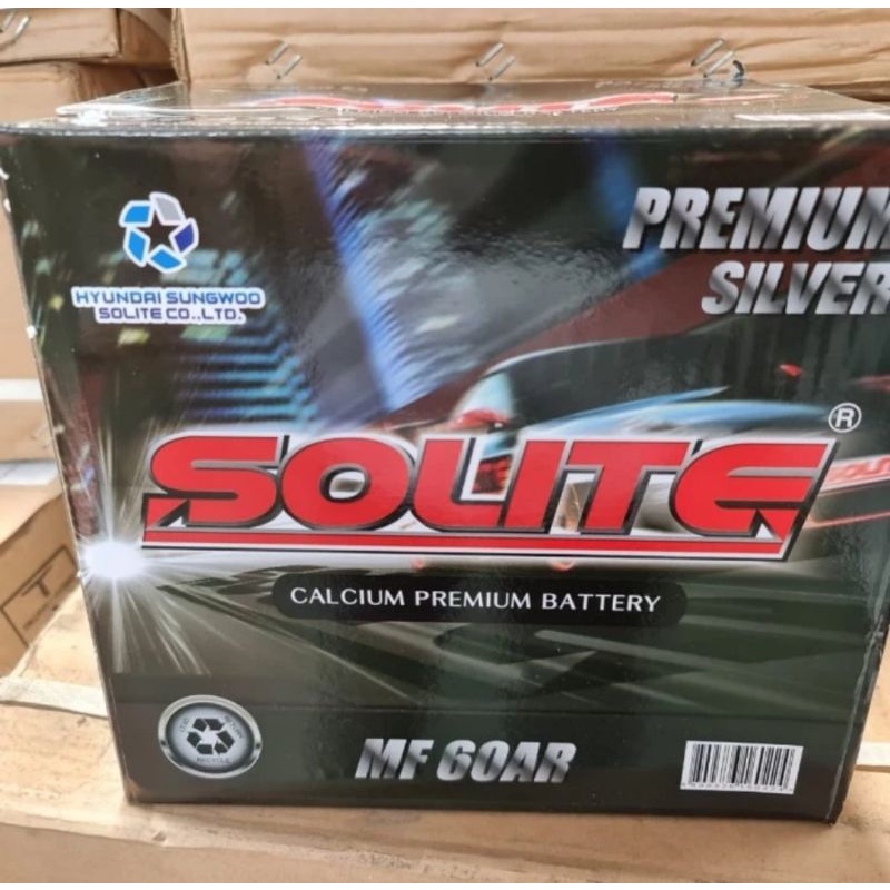 AKI BATERAI KERING SOLITE MF 55D23R/60AR DODGE JOURNEY JEEP CHEROKEE GARANSI 1 TAHUN