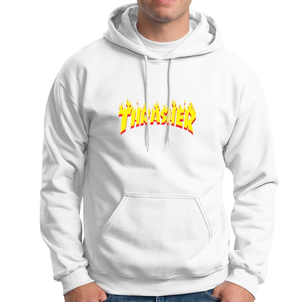 SWEATER HOODIE THRASHER FOGO FIRE UNISEX