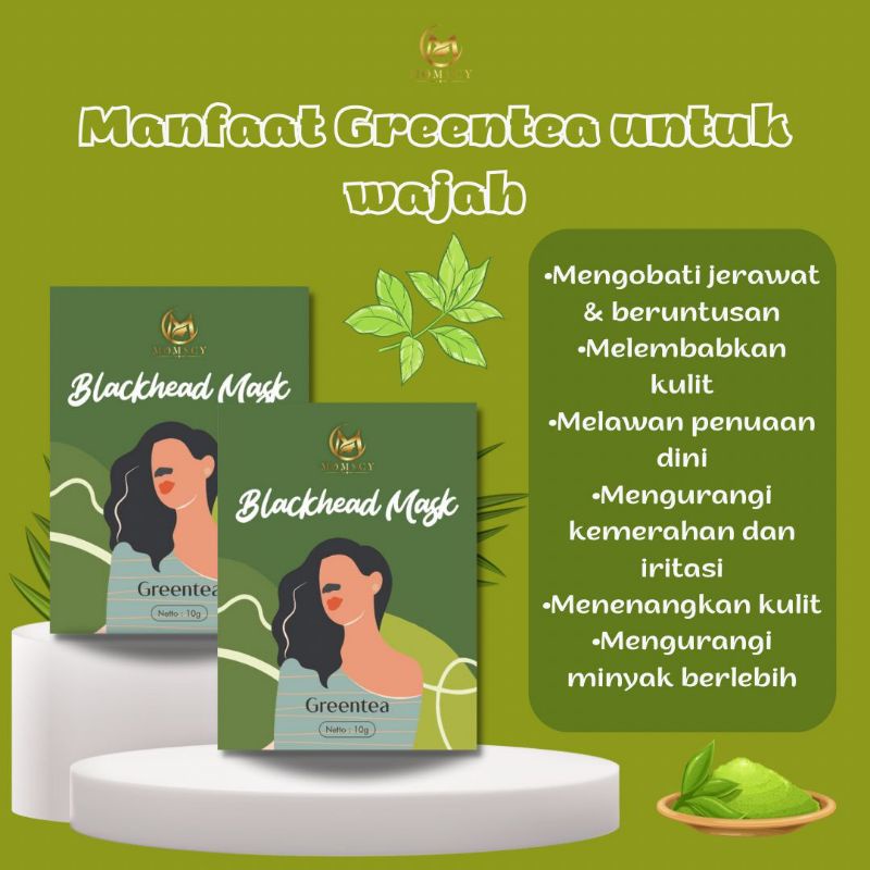 [free gift]DISTRIBUTOR RESMI BLACKHEAD MASK BY MOMSCY - masker komedo ampuh viral