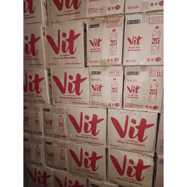 

VIT botol 600ml 1500ml 1 dus