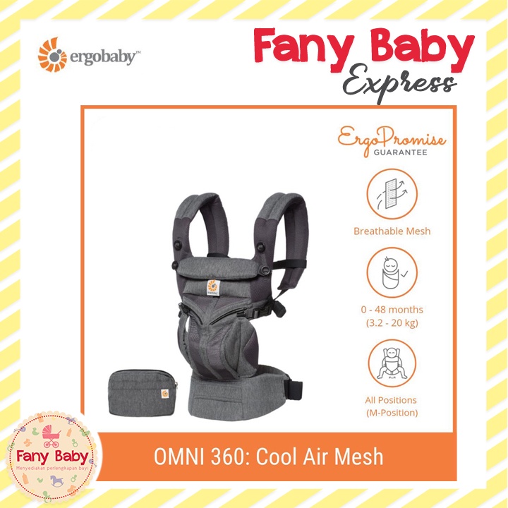 ERGOBABY OMNI 360 COOL AIR MESH CARRIER