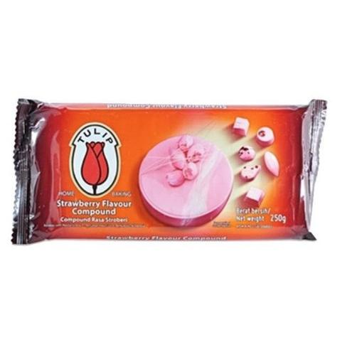 

Potongan spesial--Tulip Compound Chocolate 250gr Dark/Milk/White/Strawberry Tulip Coklat Batang Coklat Masak 250gr