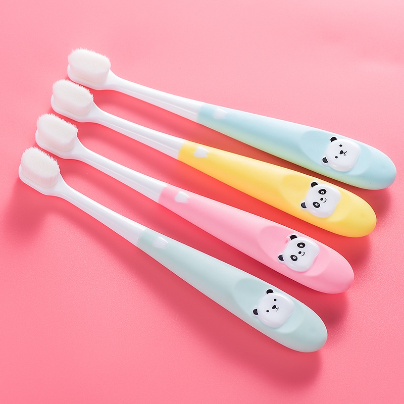 Sikat Gigi Bayi / Anak Bulu Halus Lembut Training Tooth Brush Karakter Panda B280