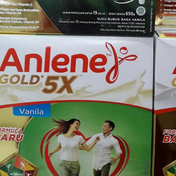 

[ COD ] ANLENE GOLD 5X 650 GR VANILA