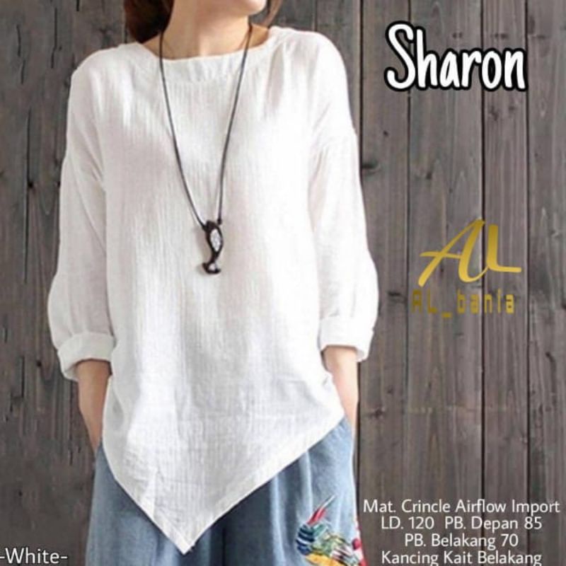 SHARON Blouse Crinkle Airflow LD 120 Jumbo XXL