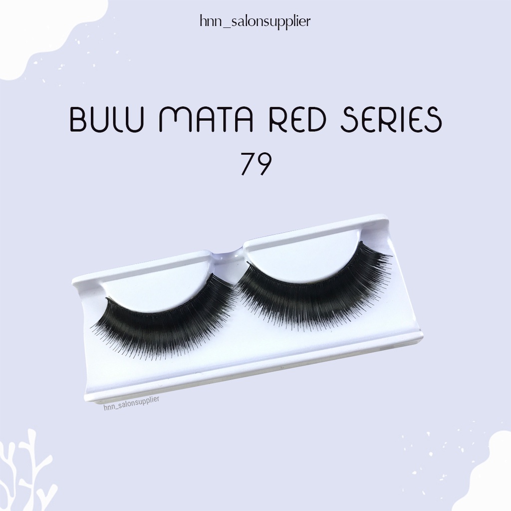 79 Bulu Mata Palsu Handmade Fake Eyelash Eye Lashes Lash Artifivial Belle Eyelashes