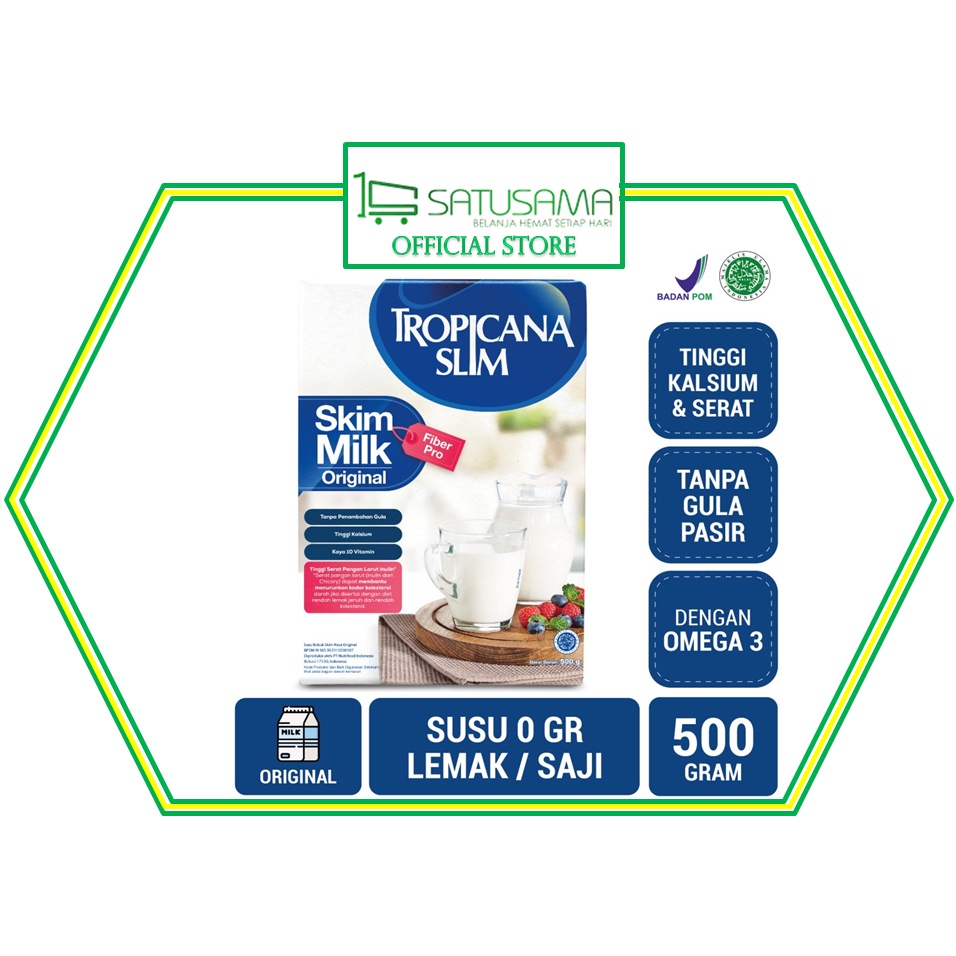 

Tropicana Slim Susu Skim - Bantu Turunkan Kolesterol