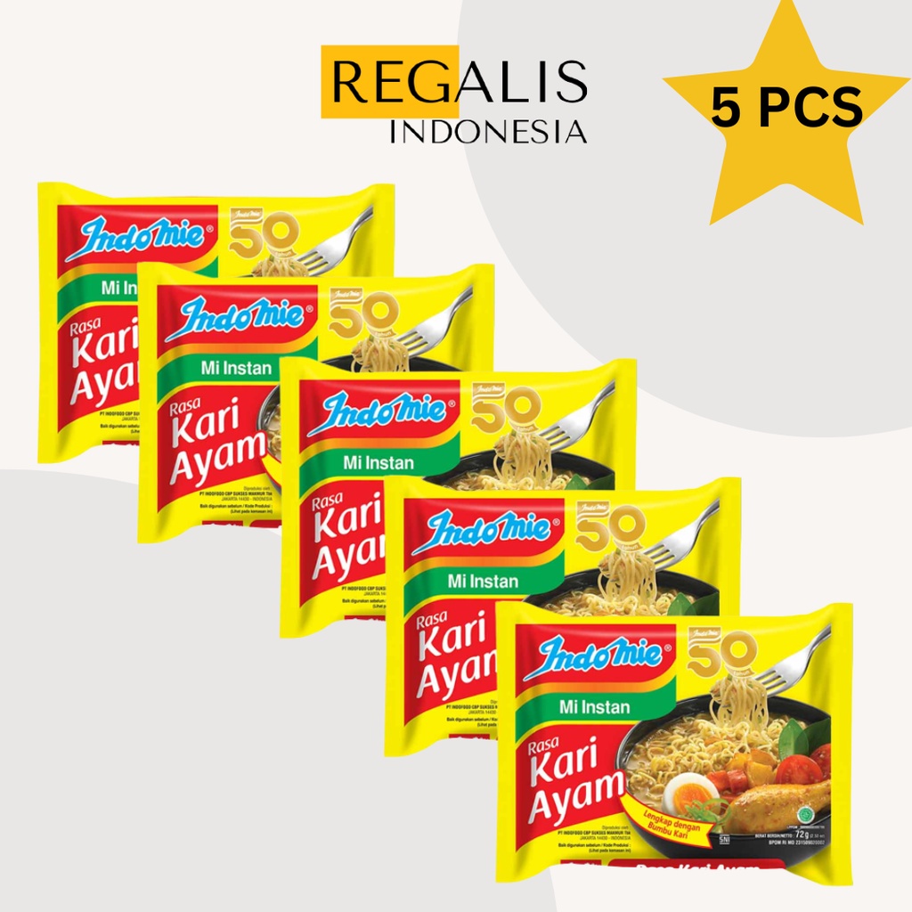 

INDOFOOD Indomie Kari Ayam | Bundling 5 PCS
