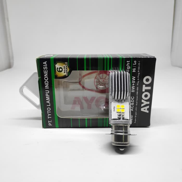 LAMPU LED motor AYOTO M2B H6 AC & DC motor matic / bebek / LAMPU LED AYOTO H6 H4 ARUS AC DC / LAMPU 