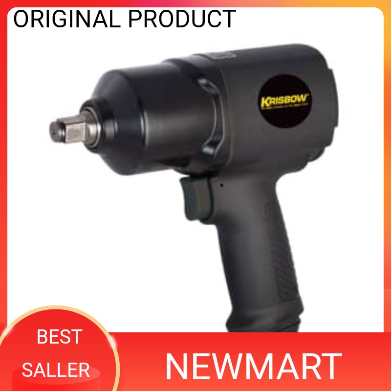 Krisbow Air Impact Wrench Composite Sq 1/2 Inci Dpiw12 Impact Wrench  Angin