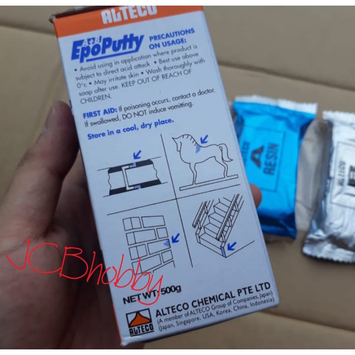 Lem Epo Putty ALTECO PORTING 500 g