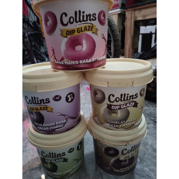 

Collins dip GLAZE || coklat pasta TIRAMISU 1KG