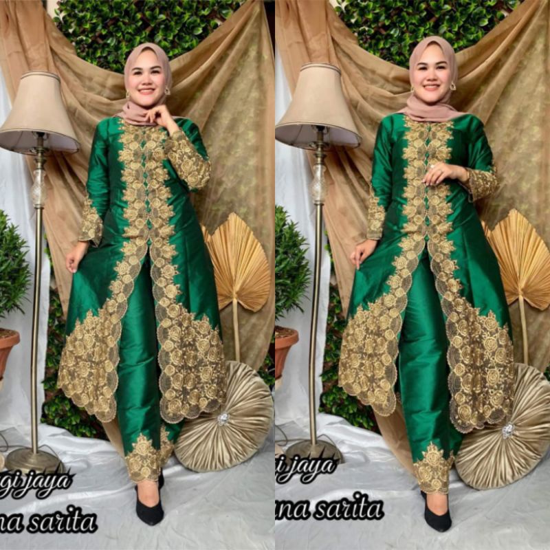 KEBAYA ORIGINAL//SET CELANA SARITA//Original By Pelangi Jaya