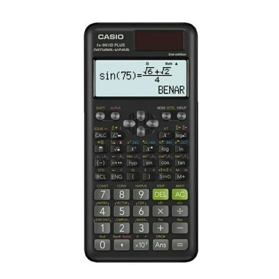 

CASIO FX-991ID PLUS KALKULATOR/CALCULATOR SCIENTIFIC/ILMIAH E8576TRB