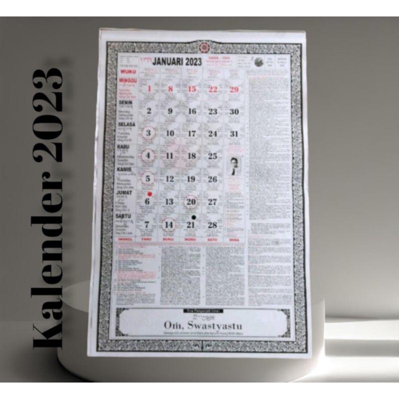 Kalender Bali Bambang Gde Rawi 2023