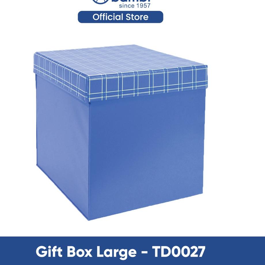 

[KODE N7FVI] Bambi Gift Box Large - TD0027 Kotak Kado/ Box Kado/ Box Storage