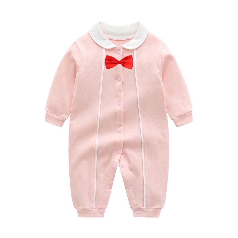 Bestseller Sleepsuit bayi laki laki inport lengan panjang jumper bayi tuxedo lucu / jumper lengan pa