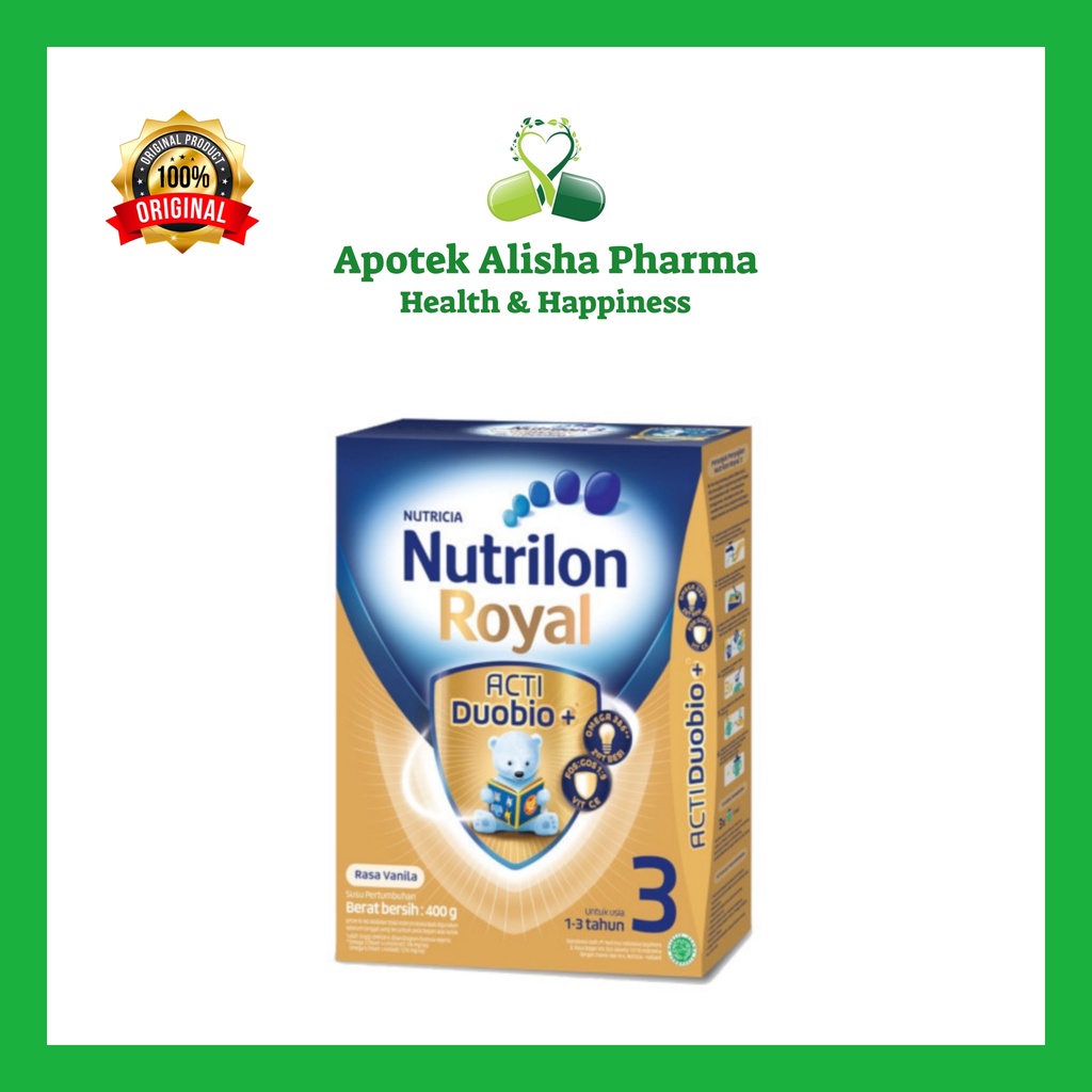 NUTRILON ROYAL 3 ACTI DUO BIO 400gr - Susu Formula Anak